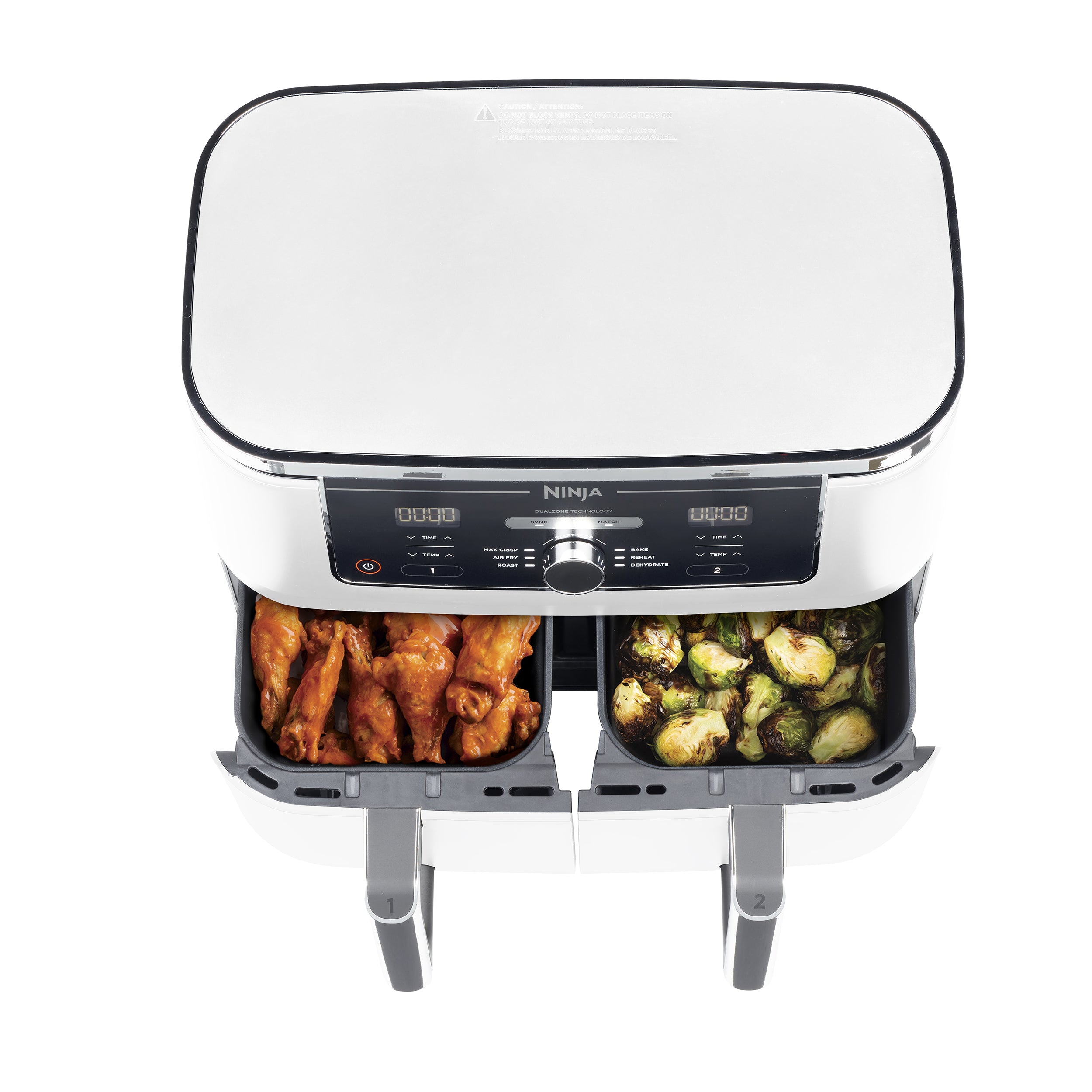 Ninja Double Airfryer XXL - Blanc - AF400EUWH