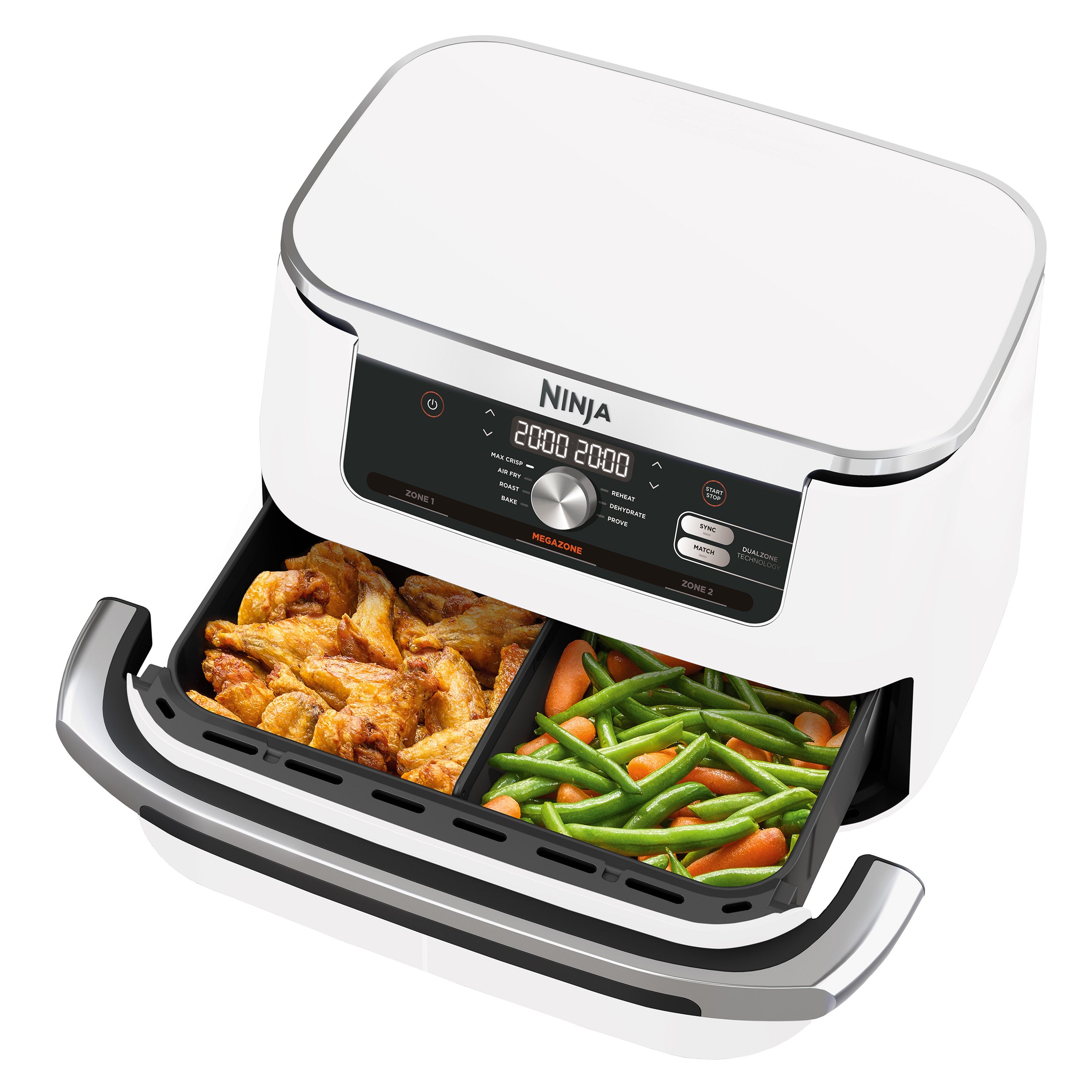 Ninja Foodi Mega Dubbele Airfryer XXL - AF500EUWH