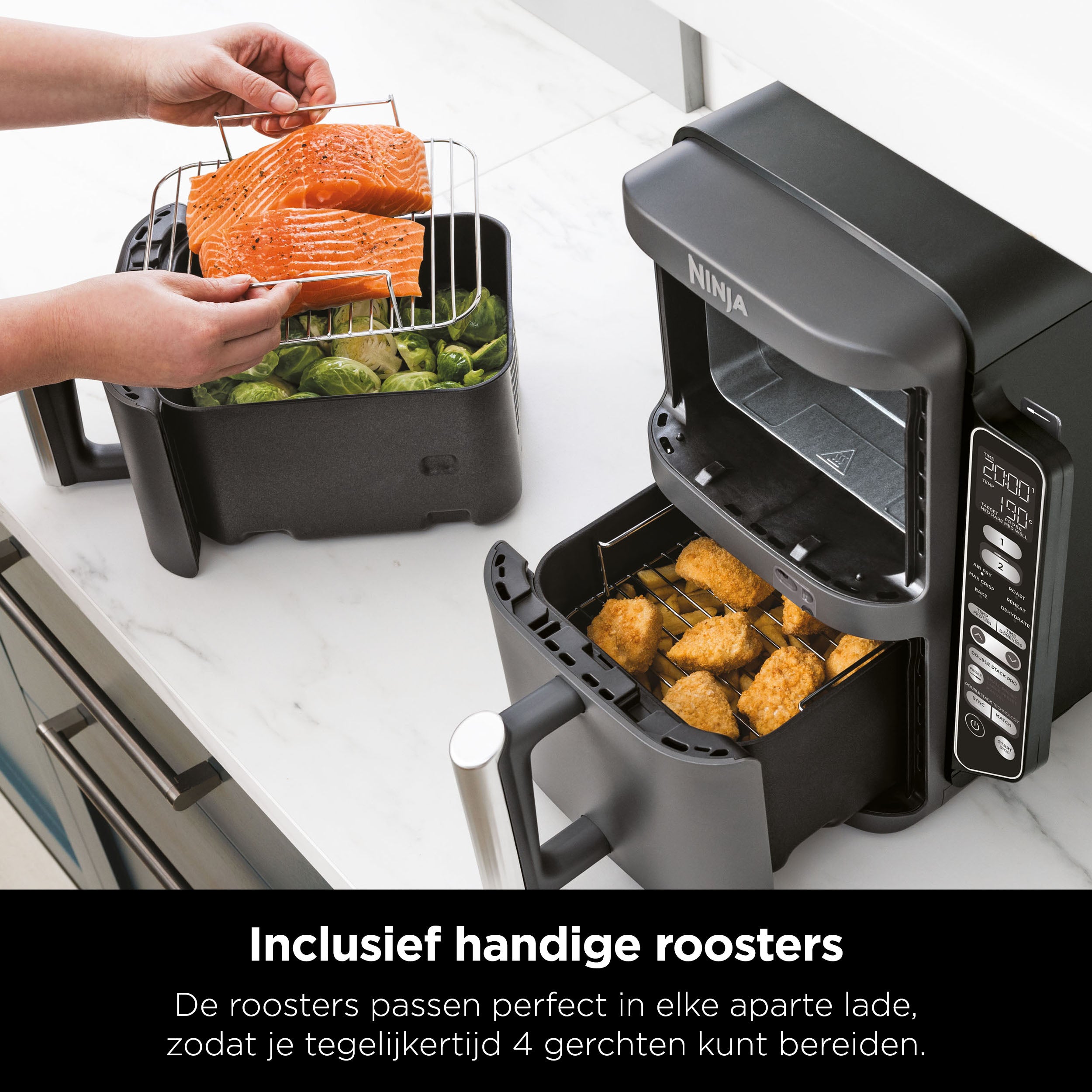 Airfryer double pile Ninja XXL - SL451EU