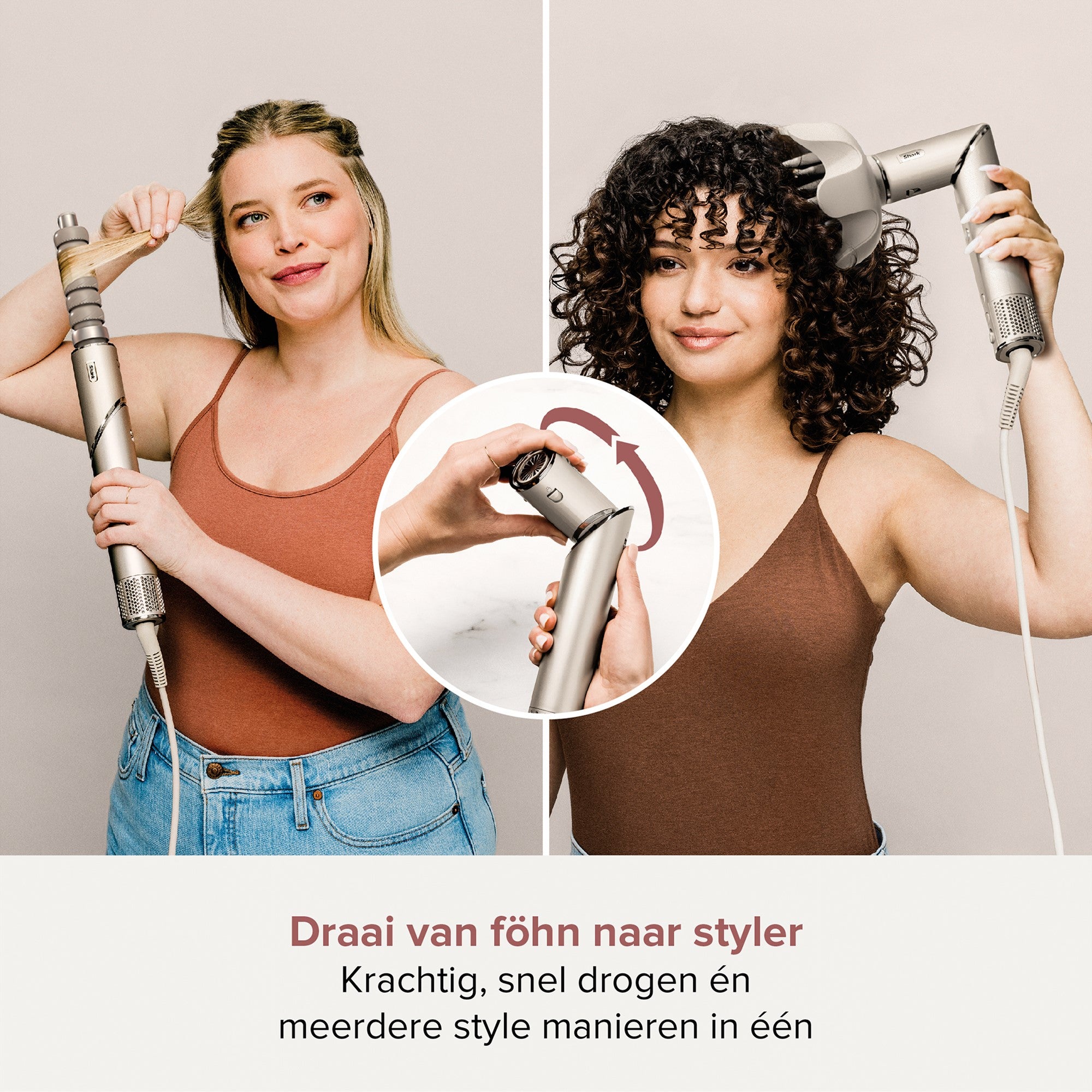 Shark FlexStyle 5-in-1 Multistyler & Föhn - Verbeterd 2025 Model  - HD446SLEU