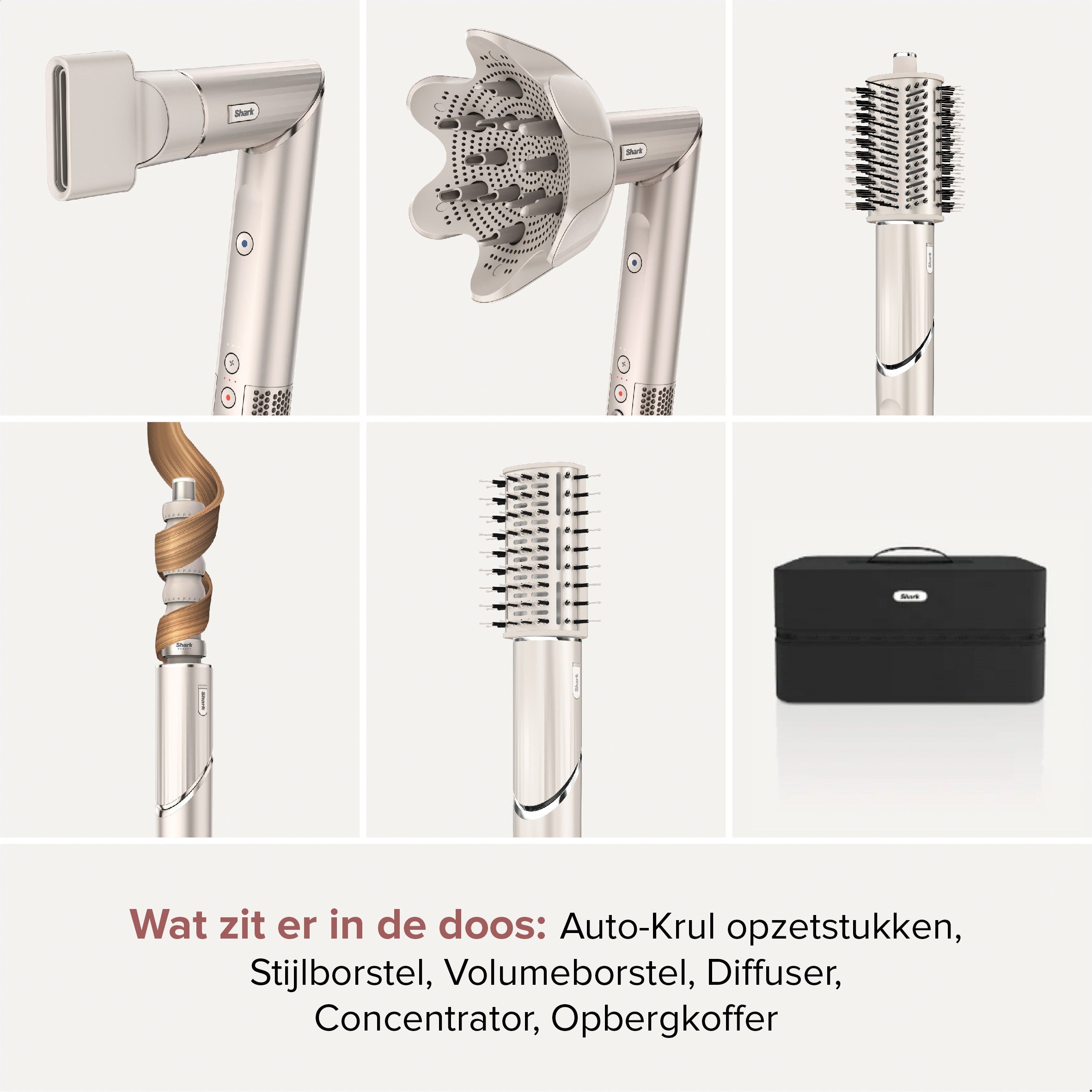 Shark FlexStyle 5-in-1 Multistyler & Föhn - Verbeterd 2025 Model  - HD446SLEU