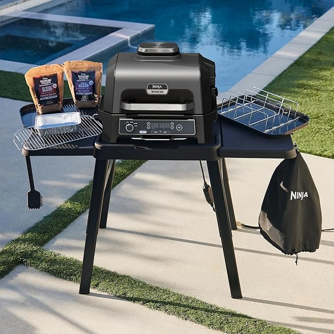 Ninja Woodfire XL | Elektrische BBQ Grill / Platte Plaat - Geschikt voor OG850 en OG901 - XSKOGXLGGCMEU