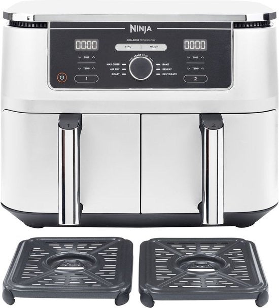 Ninja Dubbele Airfryer XXL - Wit - AF400EUWH